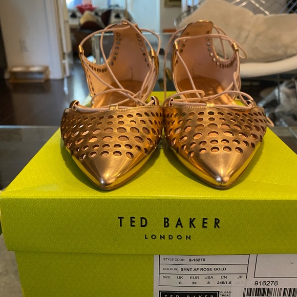 Never been worn Ted Baker ballerina slides - Picture 3 of 3